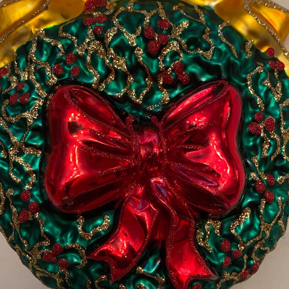 Radko 2002 FROSTY FIRST Our First Christmas Snowman Couple Ornament 5.5”H - Picture 7 of 11